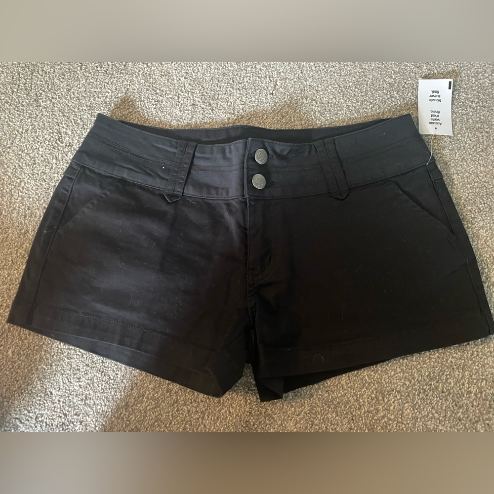Kismet High Waist Black Shorts